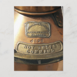 Nicht unter Befehl Postkarte