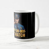 Nicht unter meiner Aufsicht! Kaffeetasse (VorderseiteRechts)