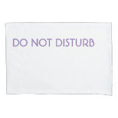 NICHT UNTERBRECHEN KISSENBEZUG (Vorderseite)