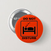 NICHT UNTERBRECHEN | SCHALTFLÄCHE BUTTON (Vorne & Hinten)