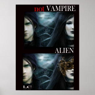 Nicht Vampir: Alien (Plakat) Poster
