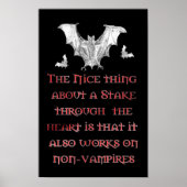 Nicht Vampire Poster (Vorne)