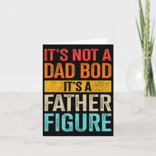 Nicht Vater Bod Vaterfigur für Vatertag Geburtstag Karte