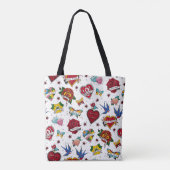 Nicht Verabredet Tattoo Tasche (Rückseite)