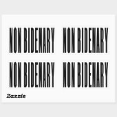 Nicht verbindlich | Anti Joe Biden | Licht Rechteckiger Aufkleber (Blatt)