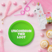 Nicht verbreitete Tier-Loot-Gamer-Papierplatte Pappteller (Party)