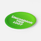 Nicht verbreitete Tier-Loot-Gamer-Papierplatte Pappteller (Schrägansicht)