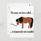 Nicht verfügbar! postkarte (Vorne/Hinten)