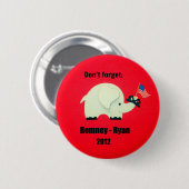 Nicht vergessen: Romney - Ryan 2012 Button (Vorne & Hinten)