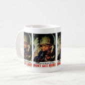 Nicht verletzen kaffeetasse (Vorderseite Links)