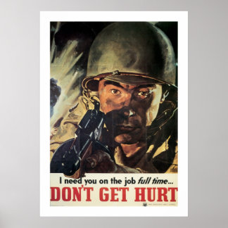 Nicht verletzen poster