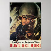 Nicht verletzen poster (Vorne)