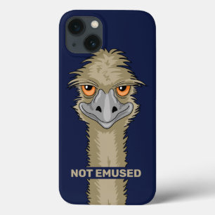 Nicht vermutet lustige Emu Pun Indigo Blue Case-Mate iPhone Hülle