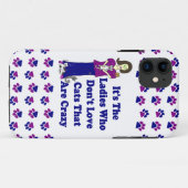 (Nicht verrückte) Katzen-Dame iPhone 5 Hüllen (Rückseite (Horizontal))