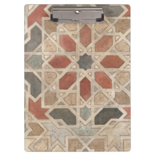 Nicht-Verschönerter Marrakesch-Entwurf II Klemmbrett