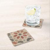 Nicht-Verschönerter Marrakesch-Entwurf II Rechteckiger Pappuntersetzer (Vor Ort)
