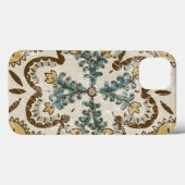 Nicht-Verschönertes Batik-Quadrat II Case-Mate iPhone Hülle (Rückseite (Horizontal))
