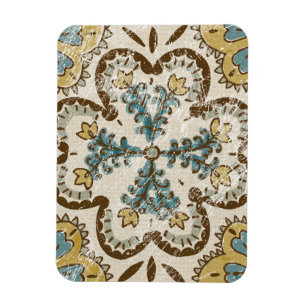 Nicht-Verschönertes Batik-Quadrat II Magnet