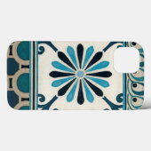 Nicht-Verschönertes Indigo-Fries II Case-Mate iPhone Hülle (Rückseite (Horizontal))