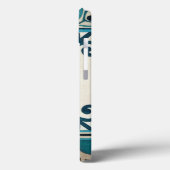 Nicht verzierte Indigofries II Case-Mate iPhone Hülle (Rückseite / Links)