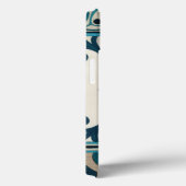 Nicht verzierte Indigofries II Case-Mate iPhone Hülle (Rückseite / Rechts)