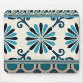 Nicht verzierte Indigofries II Mousepad (Vorne)