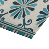 Nicht verzierte Indigofries II Schneidebrett (Ecke)