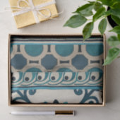 Nicht verzierte Indigofries II Seidenpapier (Geschenk)