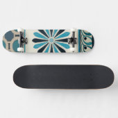 Nicht verzierte Indigofries II Skateboard (Horizontal)