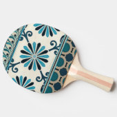 Nicht verzierte Indigofries II Tischtennis Schläger