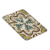 Nicht verzierter Batik-Platz II Magnet (Rechte Seite)