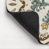 Nicht verzierter Batik-Platz II Mousepad (Ecke)