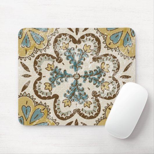 Nicht verzierter Batik-Platz II Mousepad (Mit Mouse)