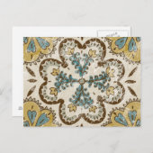 Nicht verzierter Batik-Platz II Postkarte (Vorne/Hinten)