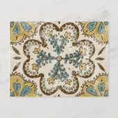 Nicht verzierter Batik-Platz II Postkarte (Vorderseite)