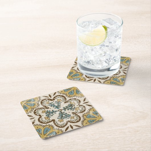 Nicht verzierter Batik-Platz II Rechteckiger Pappuntersetzer (Vor Ort)