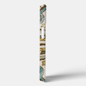 Nicht verzierter Batik-Platz III Case-Mate iPhone Hülle (Rückseite / Rechts)