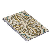 Nicht verzierter Batik-Platz III Notizblock (Rechte Seite)