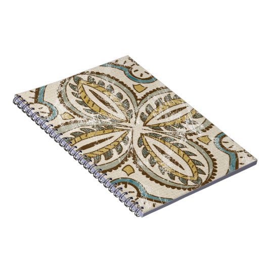 Nicht verzierter Batik-Platz III Notizblock (Rechte Seite)