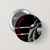 Nicht von dieser Welt Button (Vorne & Hinten)