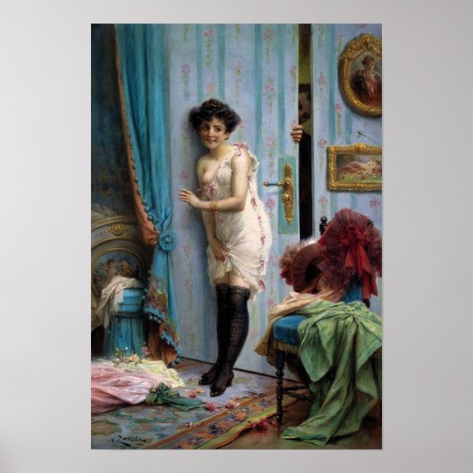 Nicht von Hans Zatzka betreten - Poster (Vorne)