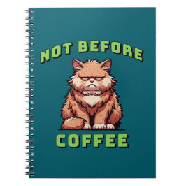 Nicht vor dem Kaffee Notizblock