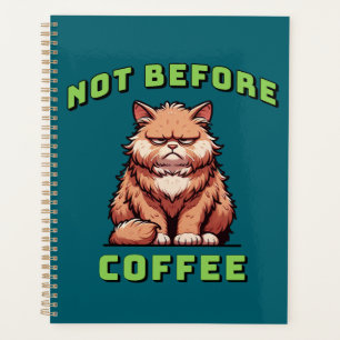 Nicht vor dem Kaffee Planer