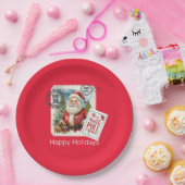 Nicht vor Weihnachten öffnen Papier-Teller Pappteller (Party)