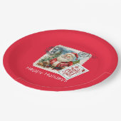 Nicht vor Weihnachten öffnen Papier-Teller Pappteller (Schrägansicht)