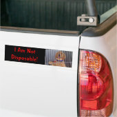 Nicht Wegwerf Autoaufkleber (Auf Lkw)