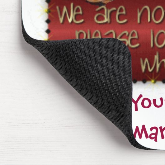 Nicht Wegwerfmausunterlage Mousepad (Ecke)