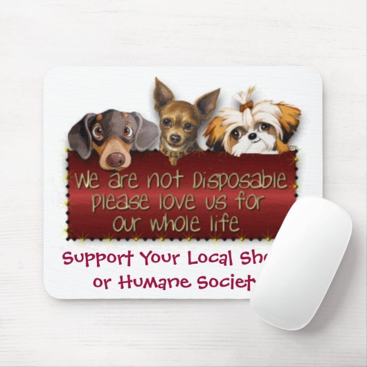 Nicht Wegwerfmausunterlage Mousepad (Mit Mouse)