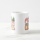 Nicht Weihnachten ohne Kekse Kaffeetasse (Mittel)