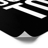 Nicht weinen - Motivierend Erfolge Poster (Ecke)